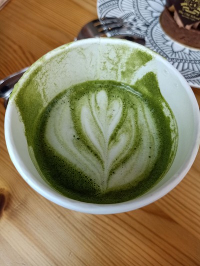 Hot Matcha&Milk -มัทฉะร้อน
