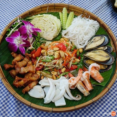 เมนูของร้าน ครัวครูหมึก หัวหิน