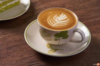 เมนูของร้าน กาแฟสวนป้าอินทร์