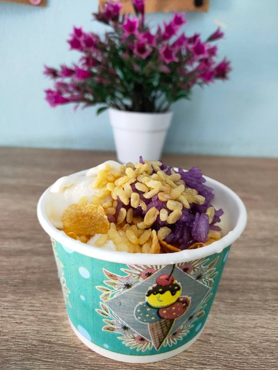 ไอติมข้าวเหนียวทุเรียน