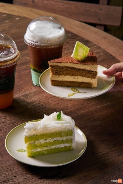 เมนูของร้าน กาแฟสวนป้าอินทร์