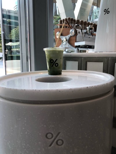ICED MATCHA GREEN TEA LATTE