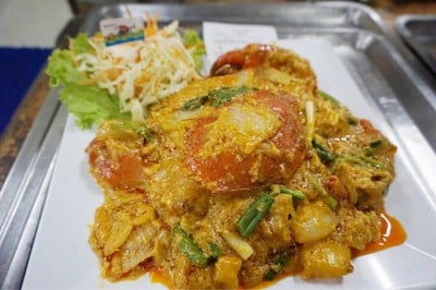 เมนูของร้าน สวนอาหาร อ.กุ้งเผา อุดรธานี