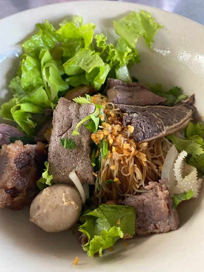 เส้นเล็กรวมเนื้อ(แห้ง)