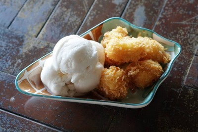 ไอศกรีมกล้วยทอด