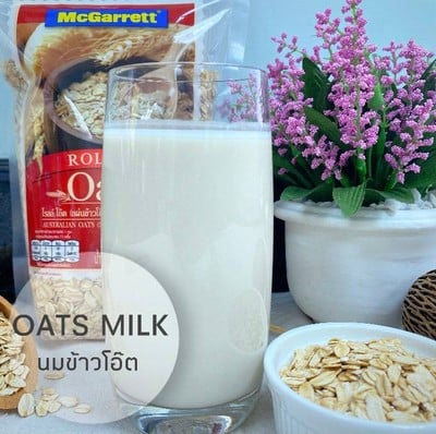 นมข้าวโอ๊ต (Oats Milk)