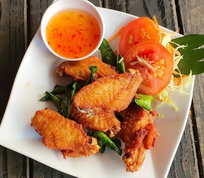 ปีกไก่ทอดเกลือ