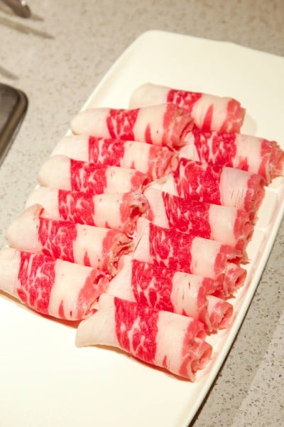 เมนูของร้าน Haidilao เซ็นทรัลเวิลด์