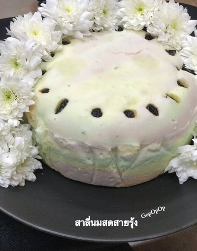 สาลี่นมสดสายรุ้ง สูตรหวานน้อย 