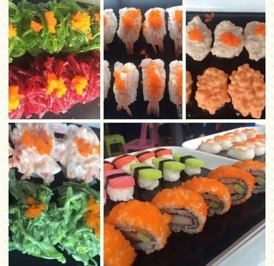 ซูชิรวม 10ชิ้น