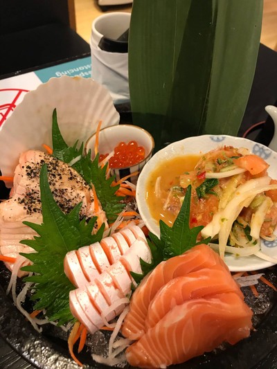 Special Salmon Sashimi