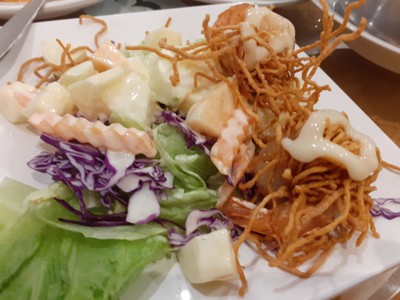 สลัดกุ้งพันหมี่
