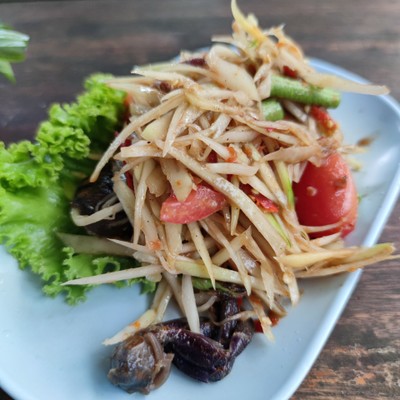 ส้มตำปูปลาร้า
