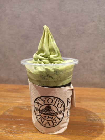 มัทฉะนมสดไข่มุก ซอฟท์ครีมไอศกรีมมัทฉะ