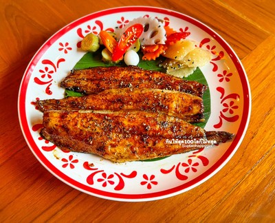 ปลาดุกย่างฟิเล