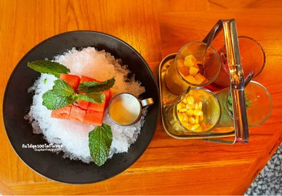 น้ำแข็งใสแตงโม