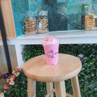 นมชมพูปั่น