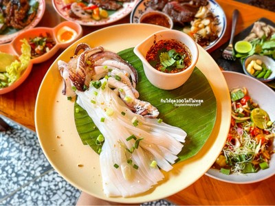 ก้อยหมึกสด