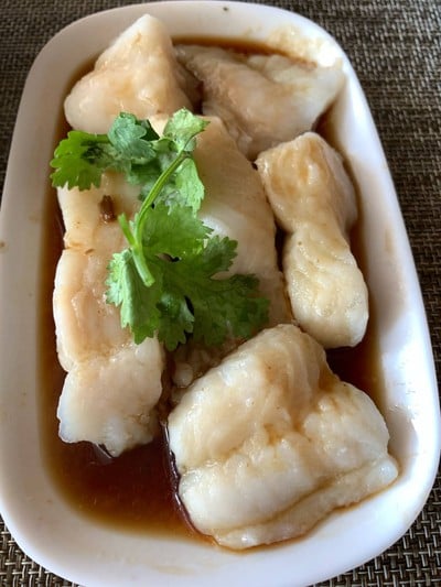 เนื้อปลานึ่งซีอิ้ว