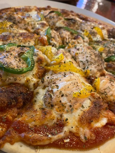 Pizza salmon
