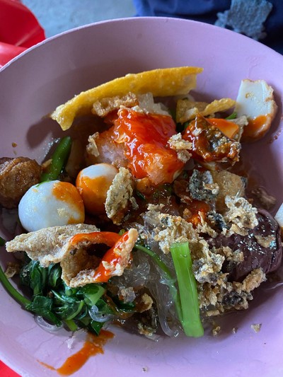 วุ้นเส้นเย็นตาโฟแห้ง