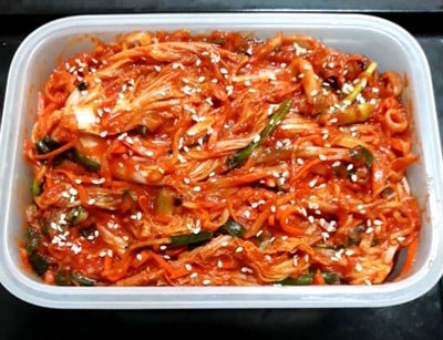 กิมจิ (โฮมเมด) Homemade Kimchi 