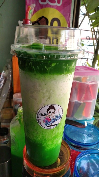 นมเหนียว แคลนตาลูป