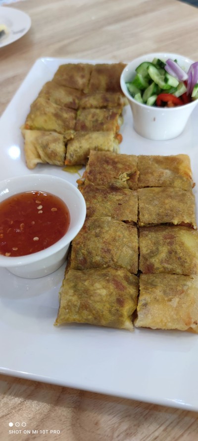 โรตีมะตะไก่ชีส
