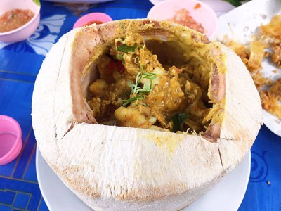 ห่อหมกมะพร้าวอ่อน