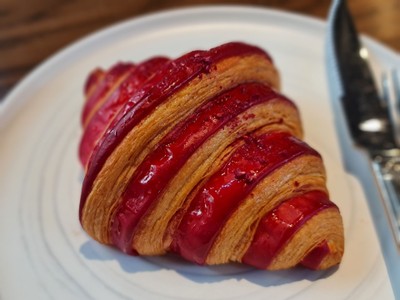 Croissant à la Framboise