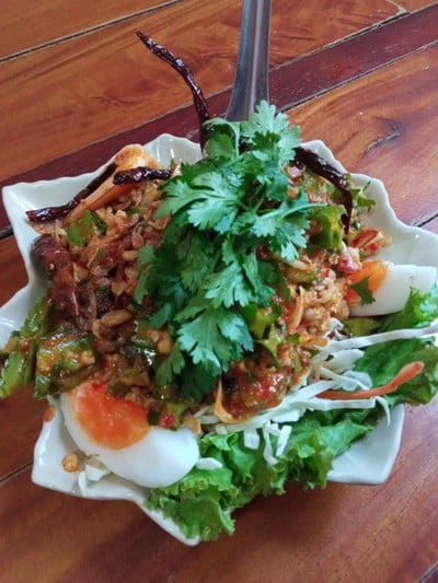 เมนูของร้าน บ้านนอกริมนา -