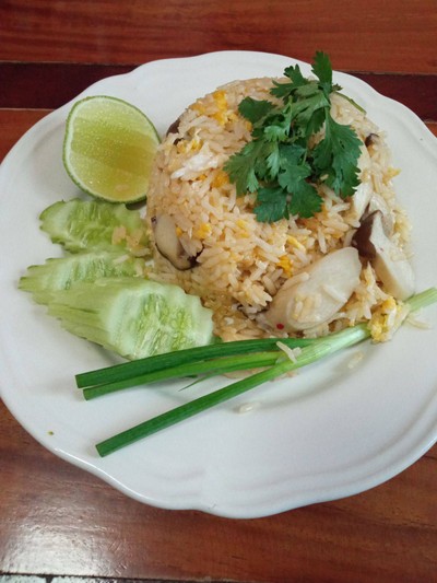 ข้าวผัดเห็ด