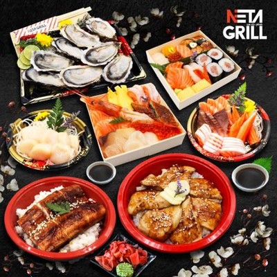 แซลมอน Neta grill มาร์เก็ตวิลเลจ รังสิตคลองสี่ แซลมอน Neta grill มาร์เก็ตวิลเลจ รังสิตคลองสี่