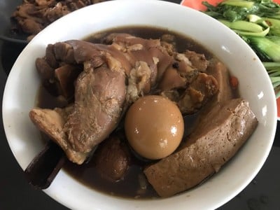 วิธีทำ ขาหมู คากิ พะโล้