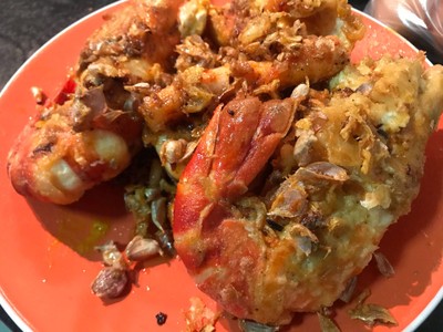 กุ้งทอดเกล