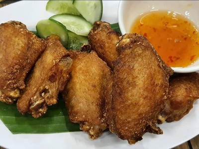 ปีกไก่ทอด