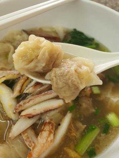 เกี๊ยวหมู + เกี๊ยวกุ้ง เพิ่มปู