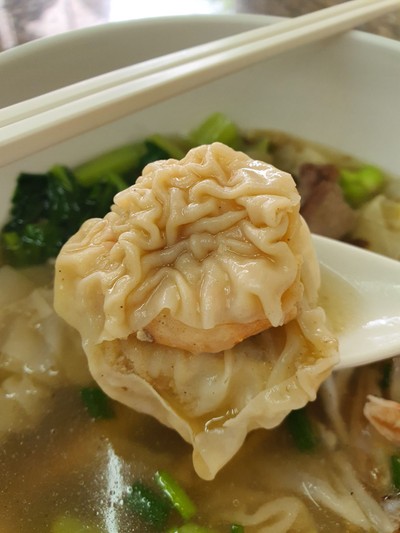 เกี๊ยวหมู + เกี๊ยวกุ้ง เพิ่มปู