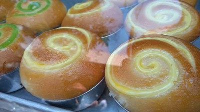 ขนมปังสดไส้ครีมทุเรียน