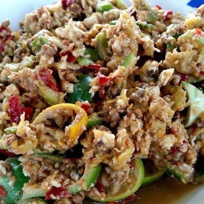 ตำกล้วย