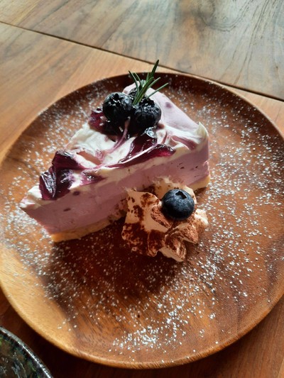 บลูเบอรี่ชีสเค้ก