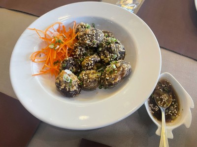 เห็ดหอมทอด