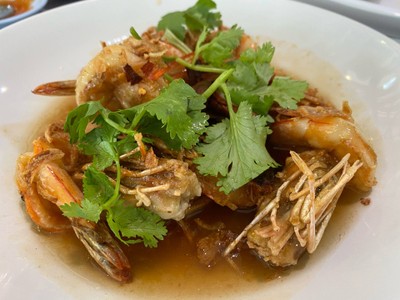 กุ้งซอสมะขาม