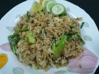 ข้าวผัดปลาเค็ม