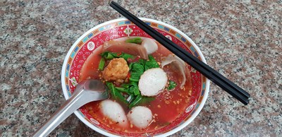 ก๋วยเตี๋ยวเย็นตาโฟ แห้ง