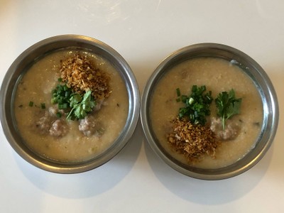 วิธีทำ โจ๊กหมูต้มยำกุ้ง วิธีทำ โจ๊กหมูต้มยำกุ้ง