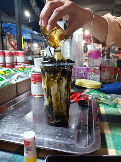 คาราเมลชาเขียว