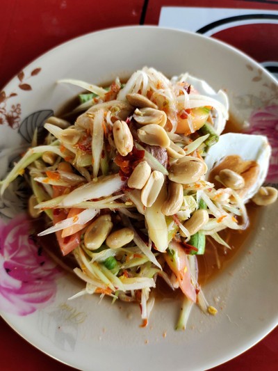 ตำไทยไข่เค็ม