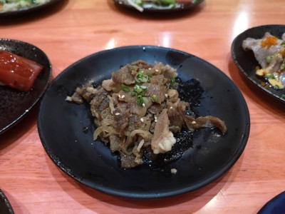 หมูสไลด์ผัดซอสญี่ปุ่น