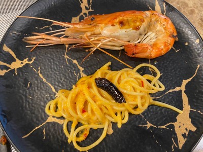 สปาเกตตีต้มยำกุ้ง